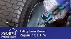 How to Repair a Riding Lawn Mower Tire