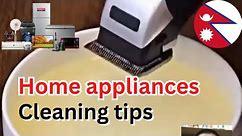 home appliances cleaning trics