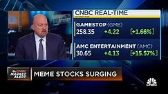 Jim Cramer on AMC, Beyond Meat, Salesforce, Costco, Gap and more