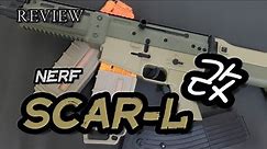 NERF SCAR-L Review+射擊展示💪🏼(#nerf#軟彈#玩具 )