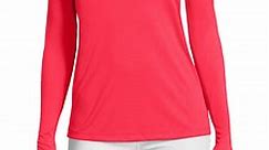 Hanes Long-Sleeve T-Shirt (O9308) Razzle Pink, M