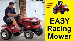 Easy DIY Racing Mower