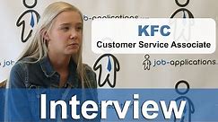 KFC Interview - Customer Service Associate
