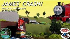 James' Crash! | Philip To The Rescue | Tomy Scene Remake