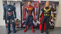 Unboxing Avengers Toys, Spider-Man Action Figure, Iron Man Toys, Iron Patriot, Thor