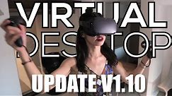 How to install Oculus META Quest Virtual Desktop new update & download Sidequest?