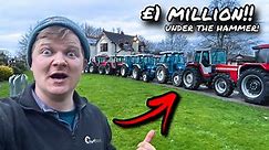 £1,000,000 GOING UNDER THE HAMMER... THE BIGGEST PRIVATE CLASSIC TRACTOR SALE OF THE YEAR!!