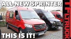 2019 Mercedes-Benz Sprinter Cargo, Passenger and Chassis Cab Van Review