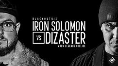KOTD - Rap Battle - Iron Solomon vs Dizaster | #BO6ix
