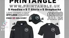 👕 Custom Clothing & Merch in the 🇬🇧 📧 Contact us to start your custom journey! #workwear #uniform #custom #clothing #sale | PRINTANGLE