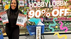 HURRY! 90% OFF CLEARANCE AT HOBBY LOBBY! DECOR, ART, DISHES, & MORE! NO COUPONS NEEDED RUN!!