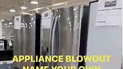 ULTIMATE APPLIANCE CLOSEOUT IS HERE! NEW Truckloads have arrived with factory scratch & dent appliances with full warranty including select models where you can 🔥 NAME YOUR OWN PRICE! 🔥 Choose Top Freezer, Side by Side, French Door, Door-in-Door & more!All colors - Stainless Steel, Black Stainless Steel, White & Black! All In stock today!We have locations in Peoria & Pekin IL✅Peoria- We are located at The Shoppes at Grand Prairie Mall (across from Childers Eatery).✅Pekin - We are located @ 353