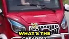 WORLDS Cheapest Car Ever! 😱 #cheap #car #finance #facts #budget #fyp | Revverse