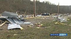 Tornado damages fire station, homes in Milton, KY