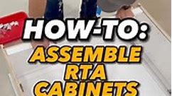 🔨🪚 Don't be afraid to DIY with RTA cabinets! Save 💰 and get solid wood cabinets. Follow these easy steps to assemble them yourself. #DIY #RTAcabinets #homeimprovement #howto #fypシ #reels #viral #fbreels #facebookreelsviral | Project Junk