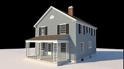 2 Story Farmhouse Plans DIY 4 Bedroom Farm Home 1680 sq/ft Build Your Own,trw