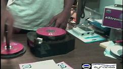 EZ Disc CD/DVD Disc Dispenser (Black)