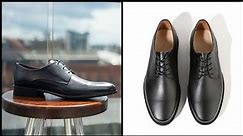 Mens Dress Shoes,Men's Handmade Leather Derby Shoes,Men's Handcrafted Genuine Leather Shoes,