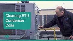 How to Clean a Packaged RTU Condenser Coil