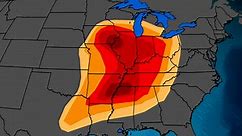 High Threat Of Tornadoes Today Over Large Area
