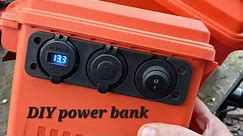 DIY 12V power bank! Easy charger option.