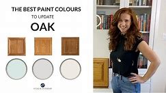 The Best Paint Colours to Update Oak (Wood) Cabinets, Floor or Trim