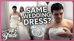 Will Groom & Bride wear matching wedding dress?! | Wedding Dress Reveal | Don't Tell The Bride