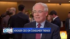 Kroger CEO reflects on how customer spending is adapting to current economic conditions
