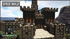 Ark: Rebuilding Ragnarok Castle - Speed Build | Part 1