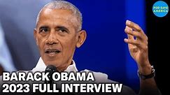 EXCLUSIVE: Barack Obama talks Gaza, Israel and the 2024 Election