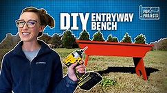 Build Your Own Entryway Bench | POP Projects | Popular Mechanics