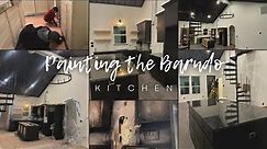 Painting Our Kitchen Cabinets! PT. 1 | Barndo Build