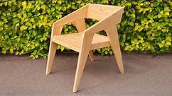 DIY MODERN Outdoor Chair, Pallet Recycling Ideas