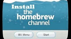 Install The Homebrew Channel Wii 4.3U