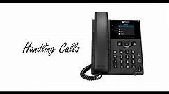 Poly VVX 150/250/450 - Handling Calls