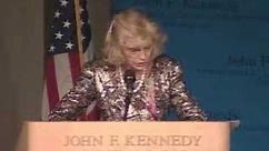 Eunice Kennedy Shriver discusses her life and legacy