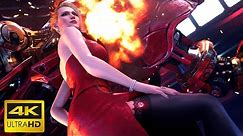 Final Fantasy VII Remake (INTERmission) All Scarlet Cutscenes | FF7 4K 60FPS