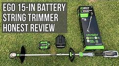 EGO 15" String Trimmer - Unboxing, Assembly, & Review (THE REAL BATTERY LIFE) [Model: ST1511T]