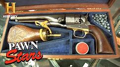Pawn Stars: BULLSEYE DEAL for RARE Civil War Colt .44 (Season 5) | History