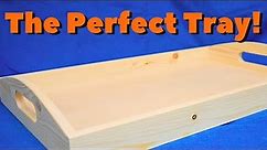 Handmade Wooden Serving Tray: Easy DIY Project for Beginners