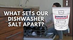 Dishwasher Salt - All-Natural Water Softener Salt for a Clean Finish - Compatible with Bosch, Miele, Thermador, Whirlpool Dishwashers and More - Food-Grade Coarse Sea Salt (20 lbs, 4 x 5 lb Bag) - Sea Salt Superstore