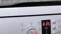 How to Reset Bosch Dishwasher: Serie 2 Silence Plus #shorts