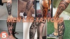 Tattoo Ideas - Leg Tattoo Design Ideas for Men