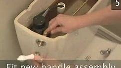 How To Fit A New Toilet Handle