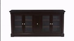 Sauder Palladia TV Stand for TVs up to 70", Select Cherry Finish