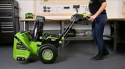Greenworks How To - Operating Guide for the 60V & 80V 2 Stage 24' Snow Thrower