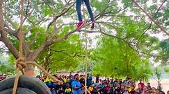Rope Climbing Technique #viral#video🔥🔥जरूर देखें#trending#reels#fireman#armylovers#commando rope climbing#fitnees#instagram | Simanchal Barik