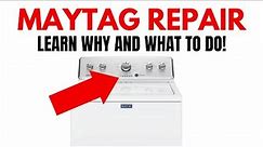 How to reset Maytag washing machine (mvwc565fw)