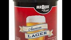 Mr. Beer American lager start to finish