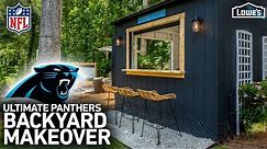 NFL Homegating Makeover: Carolina Panthers (w/ Monica from The Weekender)